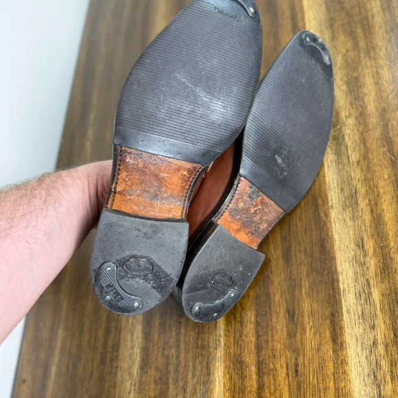 Allen Edmonds Brown Slip On Loafer Leather 10.5 - Picture 7 of 7